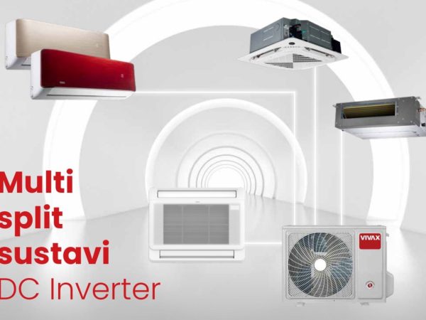 VIVAX klima uređaji Multi Split 2u1, 3u1, 3u1, 5u1