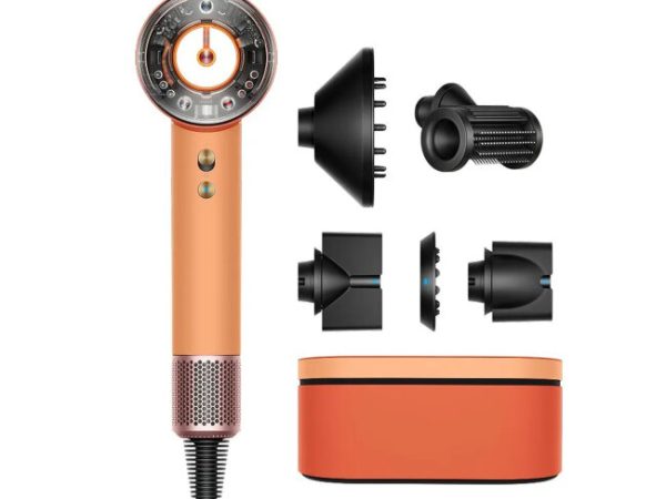 Fen Dyson Supersonic Nural HD16 Ceramic Apricot/Topaz Straight+Wavy